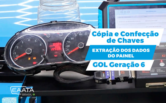 360PRO - Programação OBD -  Volkswagen Gol, 2013 - Cópia de todas as chaves perdidas