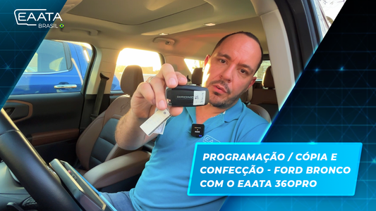 360PRO - Programação OBD -  Ford Bronco, 2023 - Cópia de chave e confecção