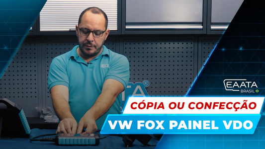 Cópia e confecção de chave - VW Fox painel VDO