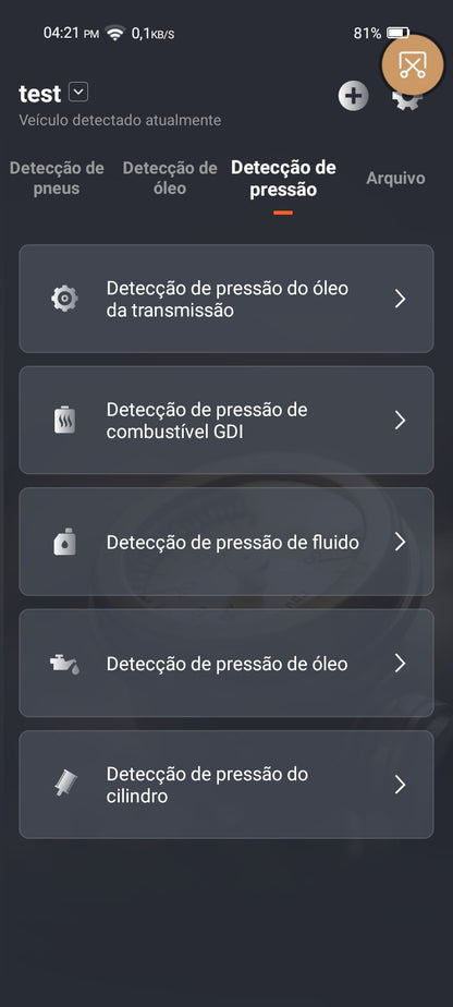 Teste de Manutenção M-TESTER