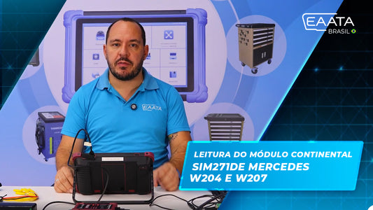 EAATA 90 - Leitura módulo Continental SIM271DE - Mercedes W204 e W207