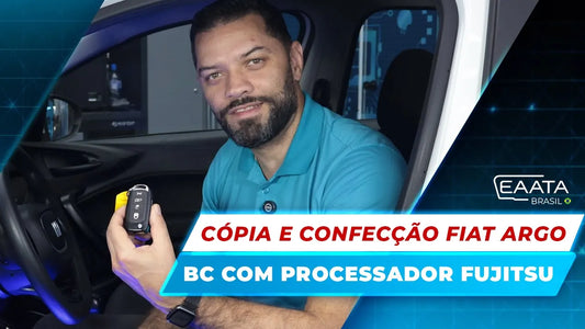 Como realizar cópia e confecção de chave - BC processador Fujitsu
