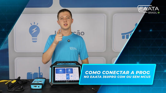 360PRO - Procedimento - Como conectar a PROG no EAATA 360PRO com ou sem MCU 3