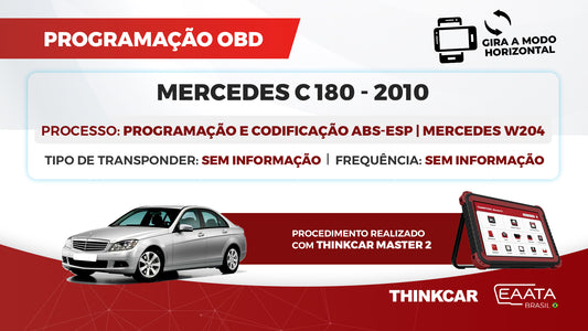 Master 2 - Procedimento - Programação & Codificação ABS-ESP - Mercedes W204