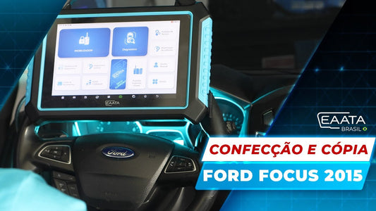 Como realizar cópia e confecção de chave - FORD Focus 2015