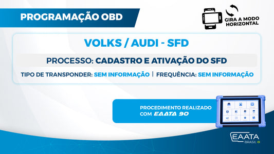 EAATA 90 - Cadastro e ativação do SFD