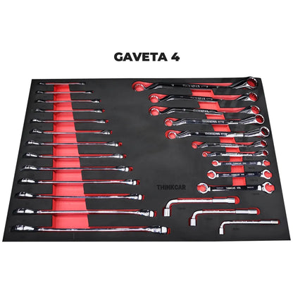 Carrinho de ferramentas - TTK 333 peças | Thinkcar